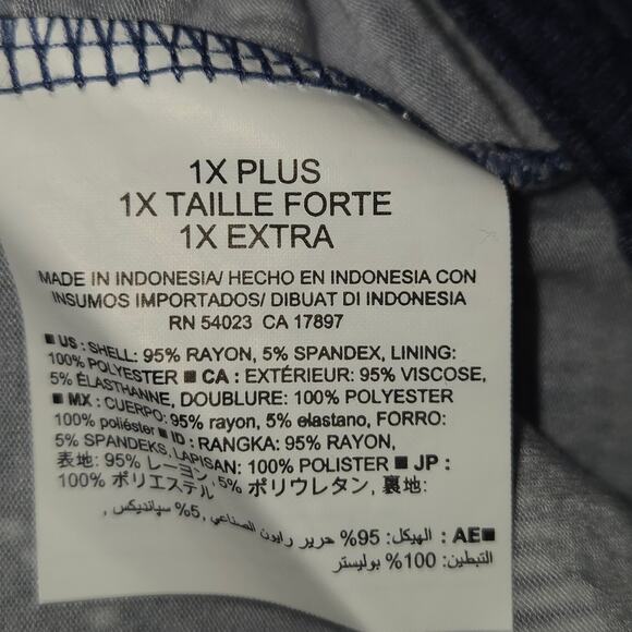 Old Navy Womens 1X Plus Maxi Dress Stretch Soft Racerback Vacation Casual Boho - Picture 10 of 10